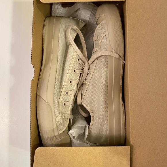 Studio Nicholson Unisex Dove Canvas Sneakers - Picture 7 of 8